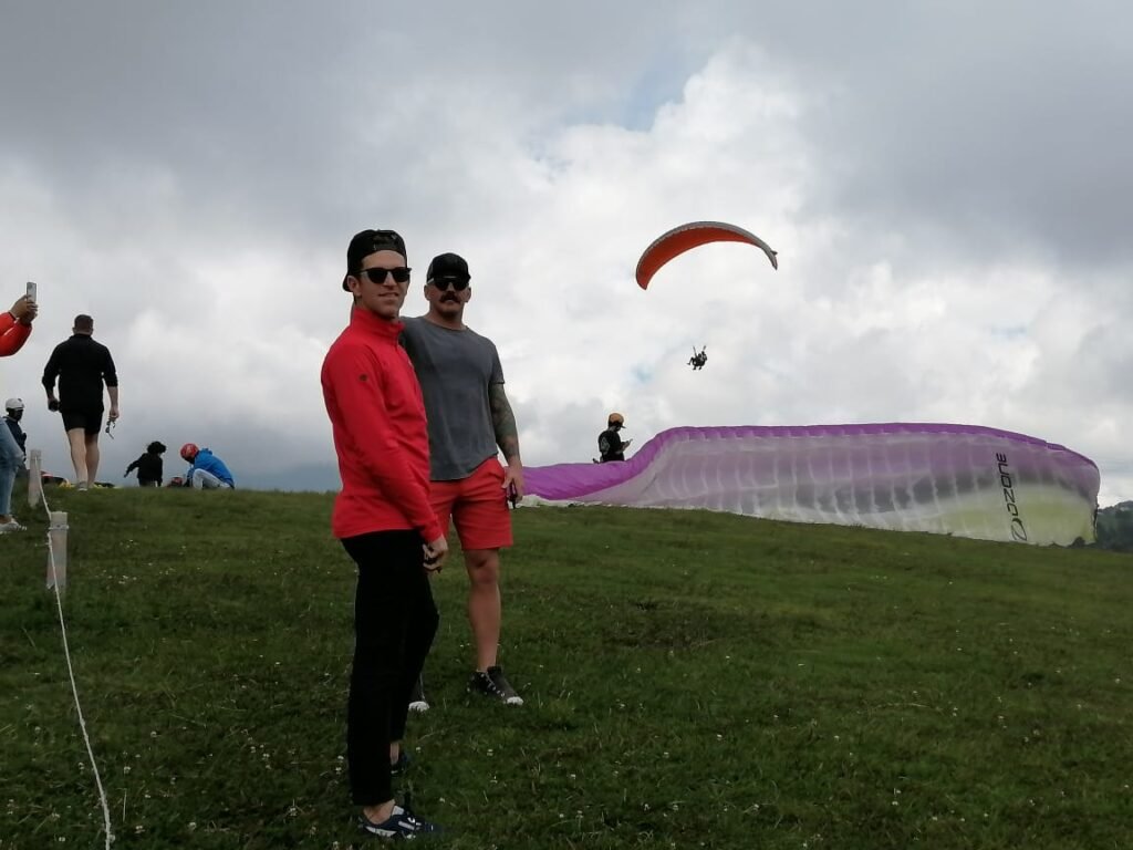 Paragliding in Medellín