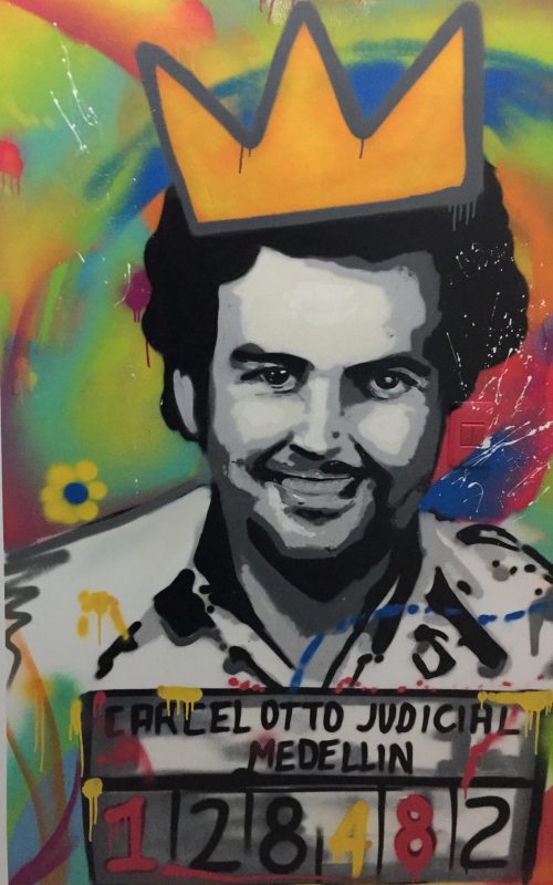 PABLO ESCOBAR MURAL